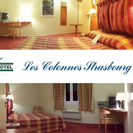 Hotel Les Colonnes Strasbourg Zenith Eckbolsheim Exterior foto