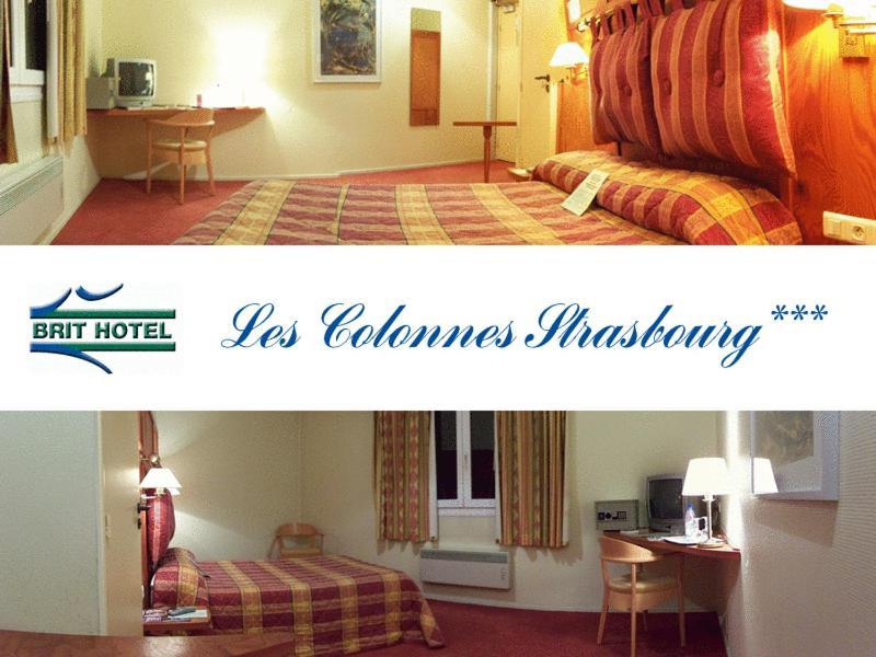 Hotel Les Colonnes Strasbourg Zenith Eckbolsheim Exterior foto